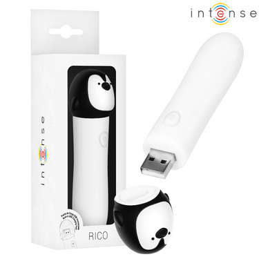 Proiettile Vibrante RICO INTENSE con Design a Pinguino, 8 Modalità